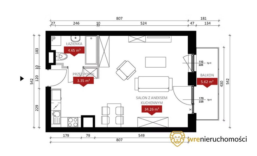 Harmonogram 20/80 | Ustawne | Centrum | Balkon - Widok 5