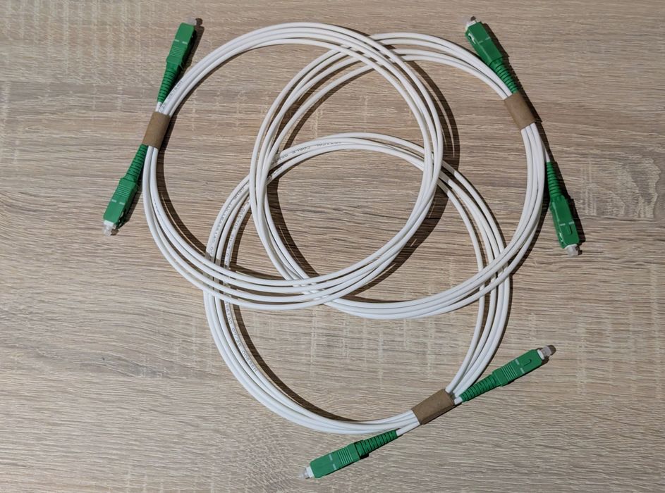 Kabel światłowodowy SC/APC - SCA/PC-SX-3.0mm-2M