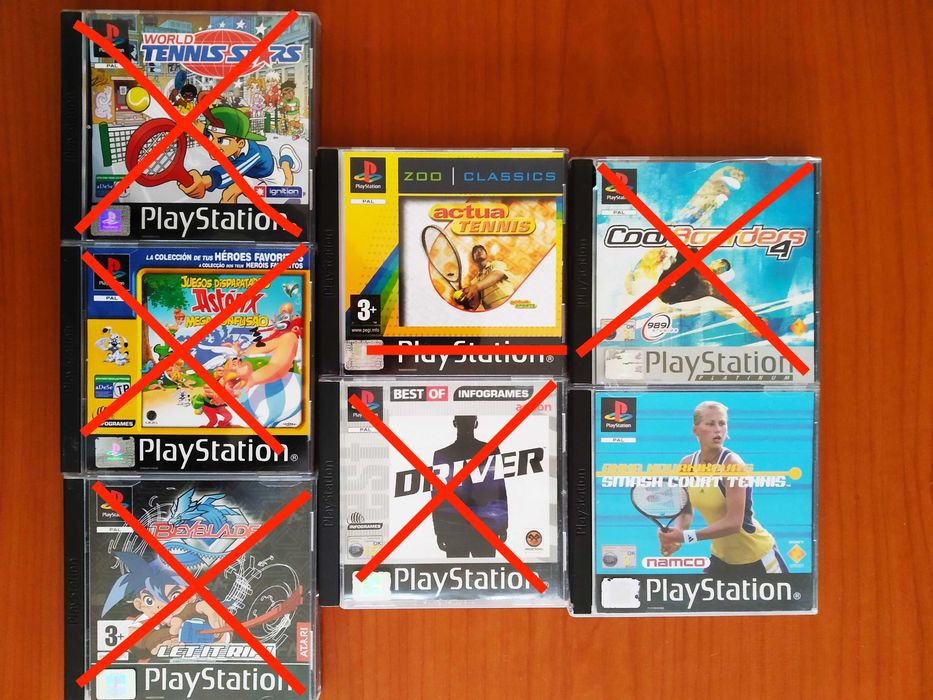 Variados Jogos PlayStation 1 (PS1 )
