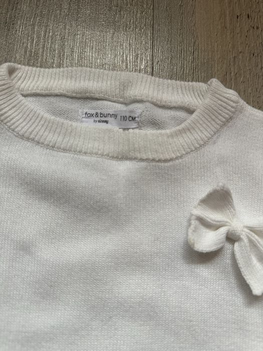 Кофта sinsay 110 белая