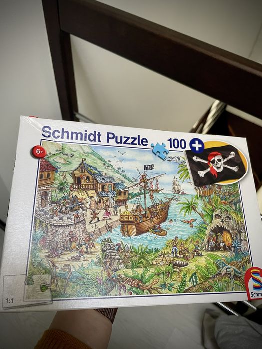 Puzzle 100 elementów 6+ Zatoka piratów