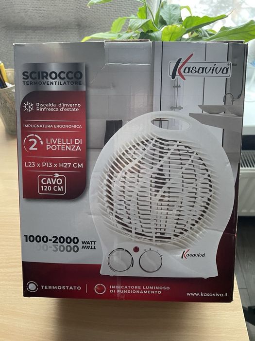 Тепловентилятор Kasaviva Scirocco 2000W