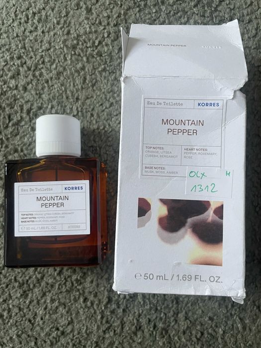 Korres EDT Mountain Pepper Woda Toaletowa 50ml 1312
