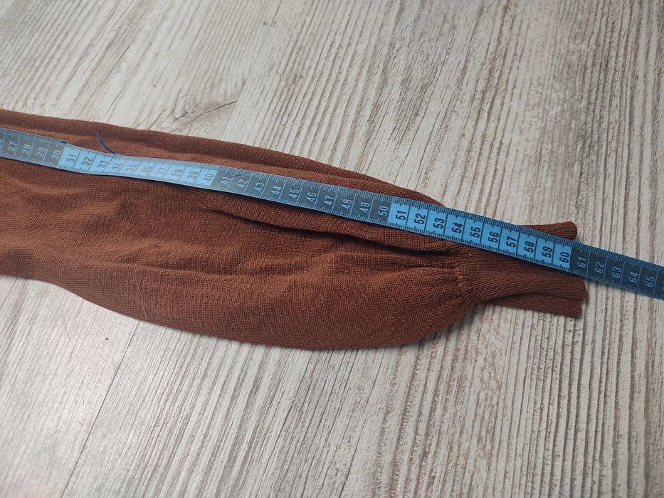 River Island 34 XS sweter damski golf długi rękaw prążek dopasowany