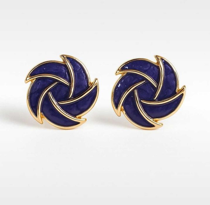 Brincos Folhas Violeta