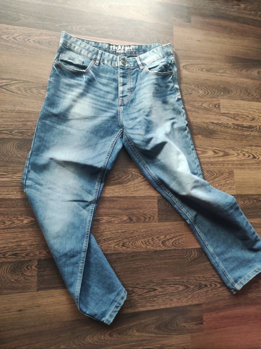 Spodnie jeansowe baggy skate