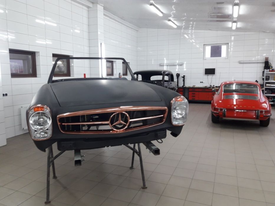 Mercedes-Benz w 113 Pagoda 190 sl Renowacja
