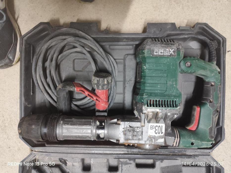 Martelo elétrico Lidl 1300w peças