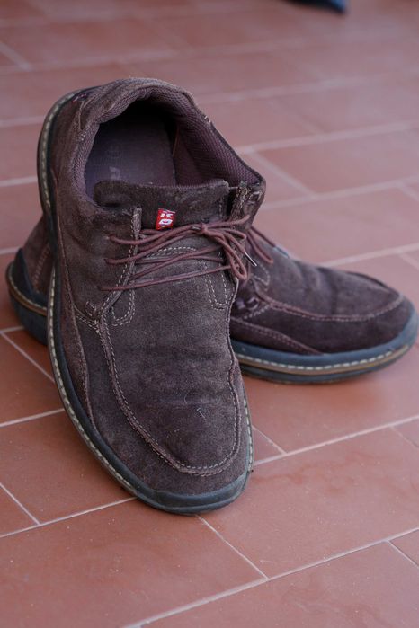 Botas rox castanhas Homem