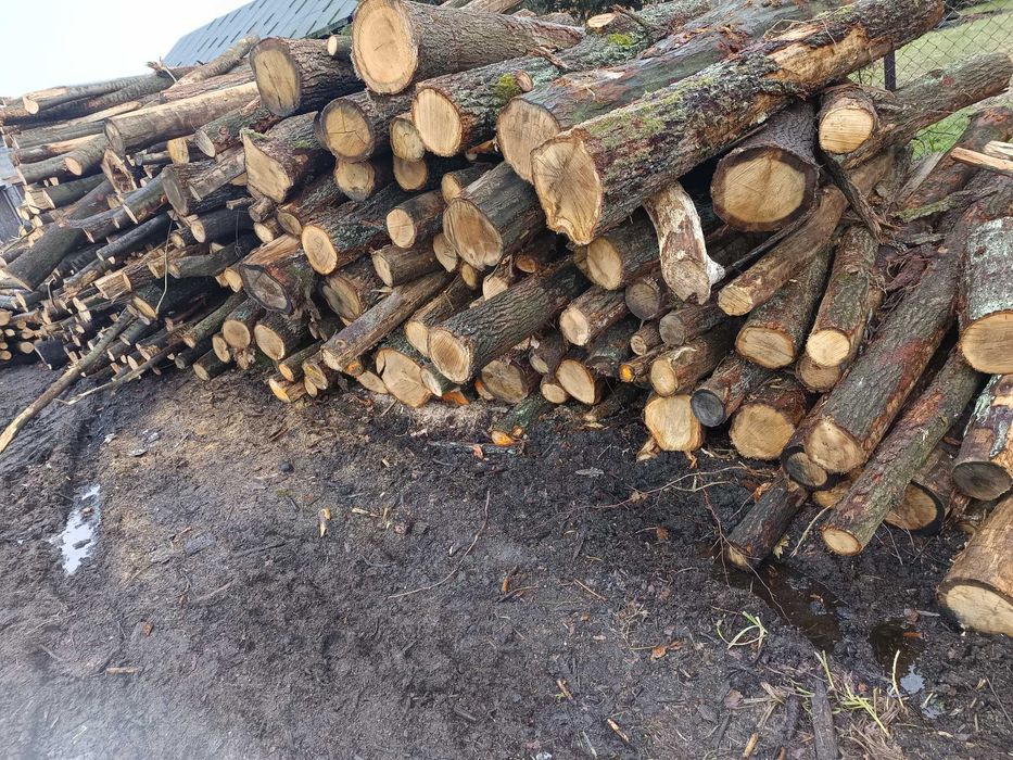 Drewno Opałowe I Kominkowe Dąb Buk Łupane