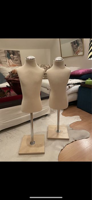 2 manekiny dzieciece witrynowe konfekcja dekoracja k