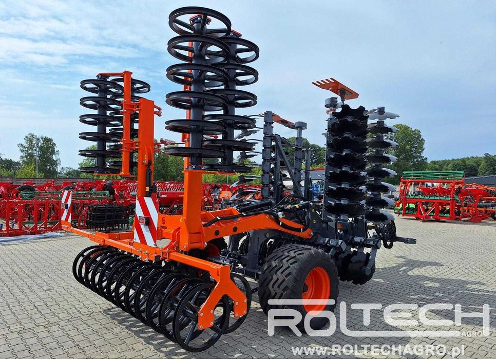 Brona Talerzowa Hydrauliczna Ciągana MANDAM GAL-K HD XL 5m 6m 7,5m