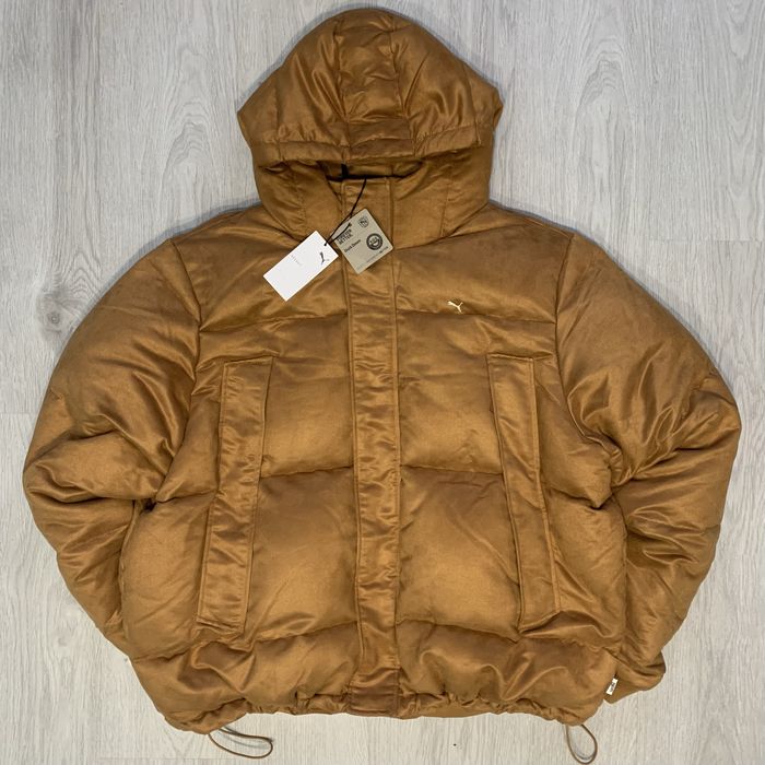 Kurtka Puma MMQ Faux Leather Down Jacket