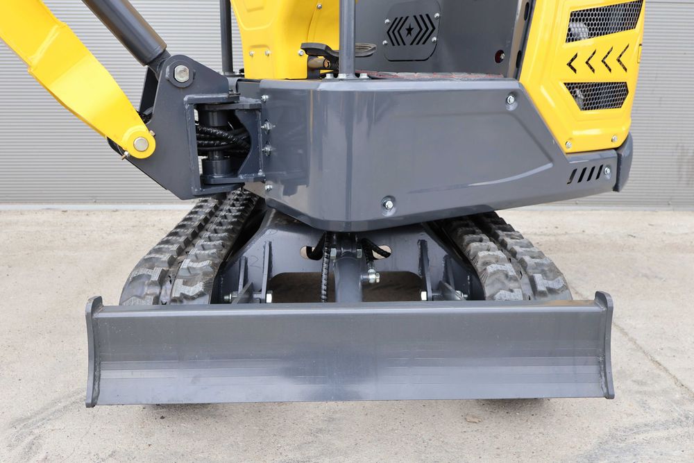 NOWA minikoparka Interbauer IB10JU 1000kg świeca GWARANCJA JOYSTICK'i