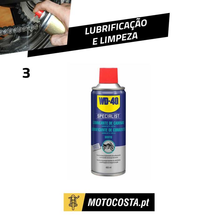 Gama Motul: Lubrificantes, Óleos de Travão e Limpeza – Proteção Total para Moto, Scooter, ATV e Bicicleta