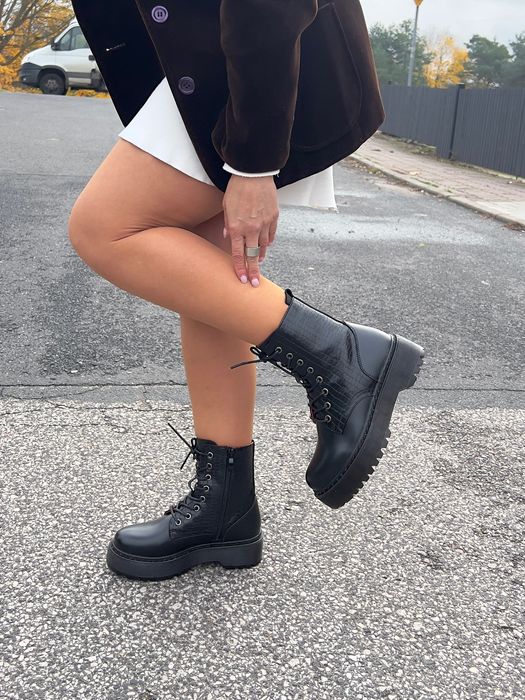 40 Sklep Nowe botki damskie biker workery RQ1910-1e