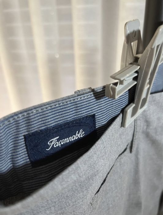 Calças de Fato Façonnable