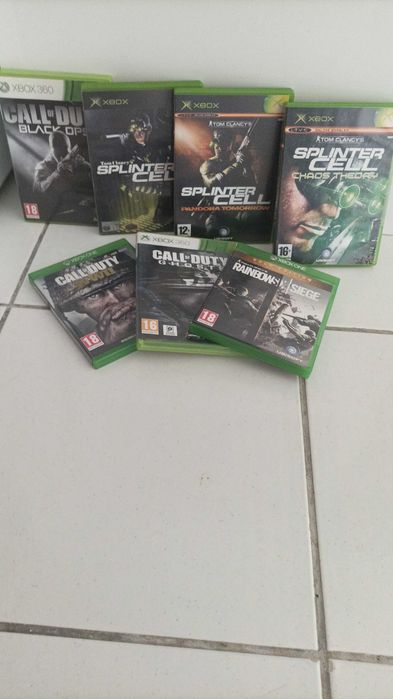 Xbox360, 2 comandos+7 jogos