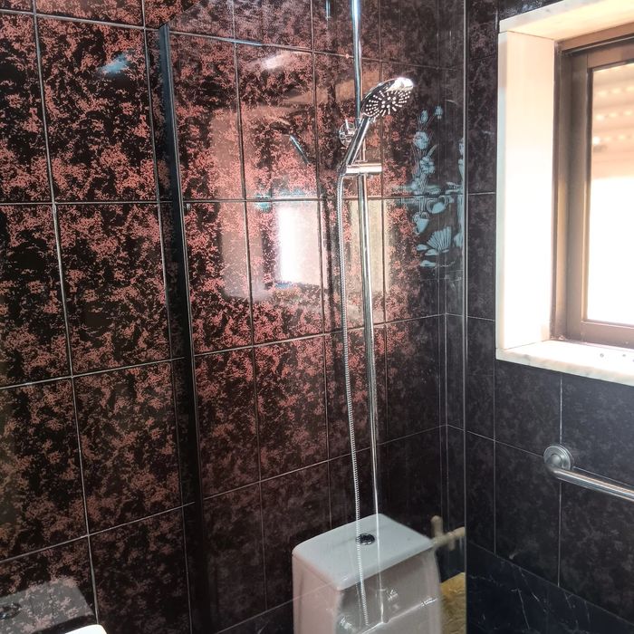 Painel fixo para duche