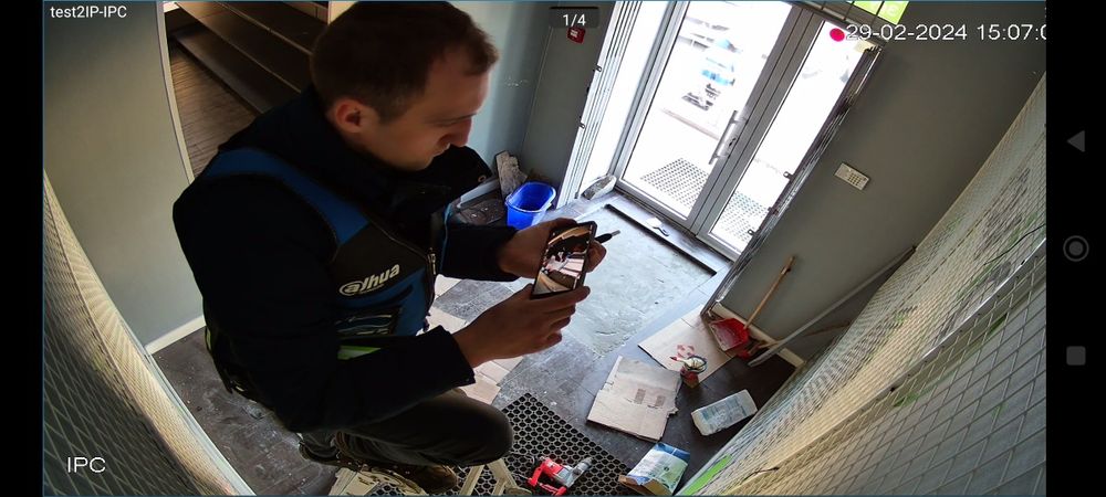 Установка видеонаблюдения, камеры, сигнализация