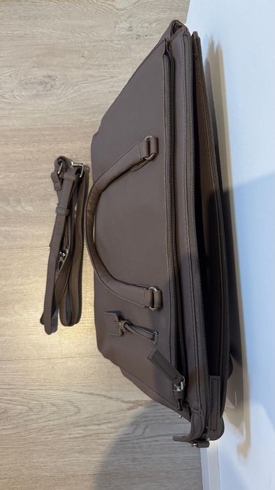 Mala de computador Misako - Castanha