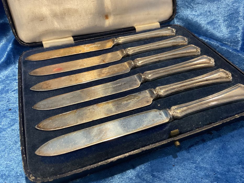 Talher vintage prata inglesa 6 p. Anúncios abaixo
