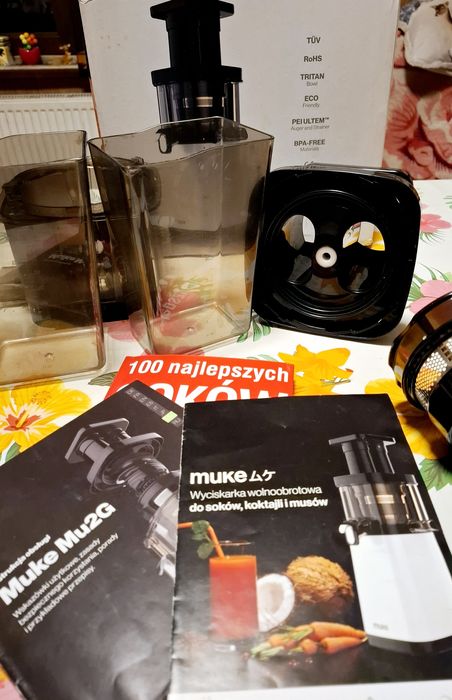 Wyciskarka wolnoobrotowa sokowirówka MUKE slow Juicer