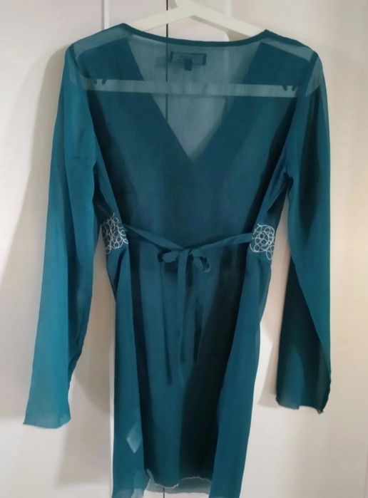 Claire.dk bluzka / tunika damska mgielka r.38