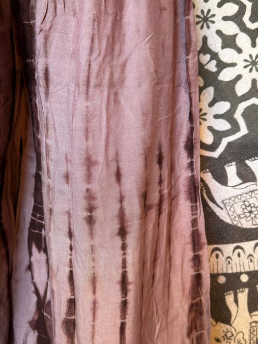 Spodnie z szerokimi nogawkami tie dye