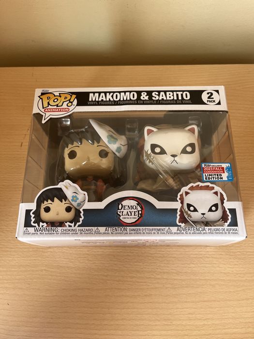 Pop Figure Makomo e Sabito Demon Slayer