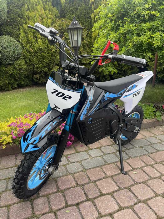 Mini Cross na akumulator motor dla dzieci 1000W 36V Niebieski