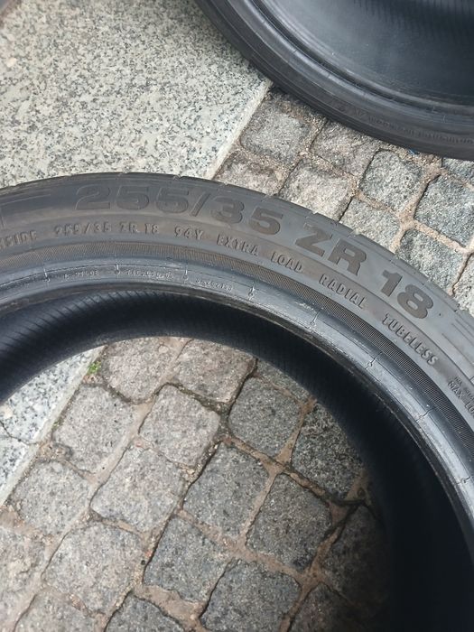 2 pneus 255 35 r18 continental