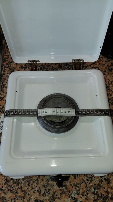 Fogão portátil com tampa