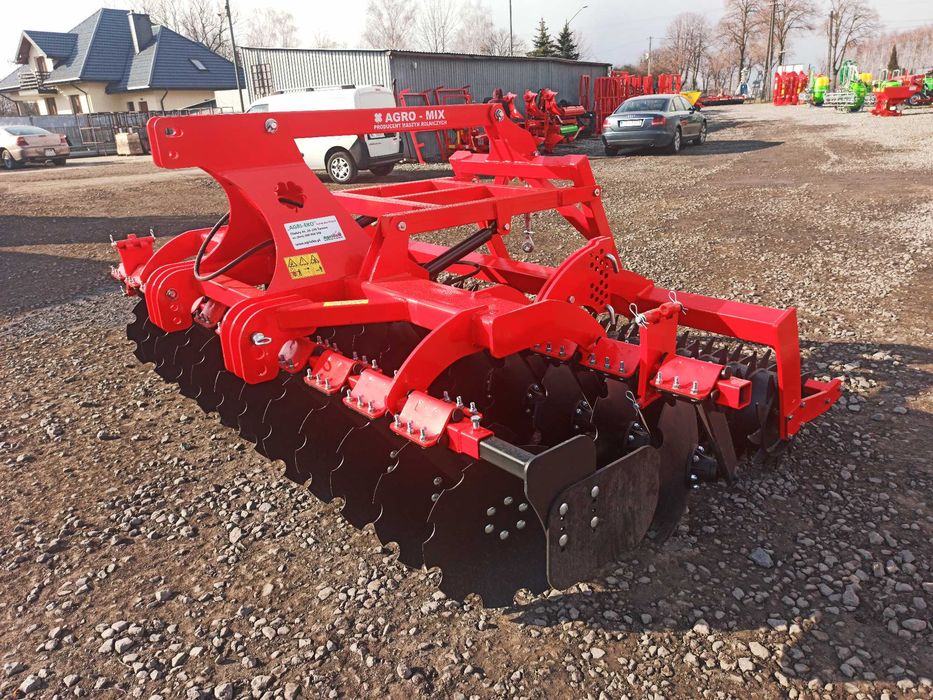 PROMOCJA !!!  Brona-Agregat talerzowy Rura,Struna,Packer,Daszek 2,5 2,