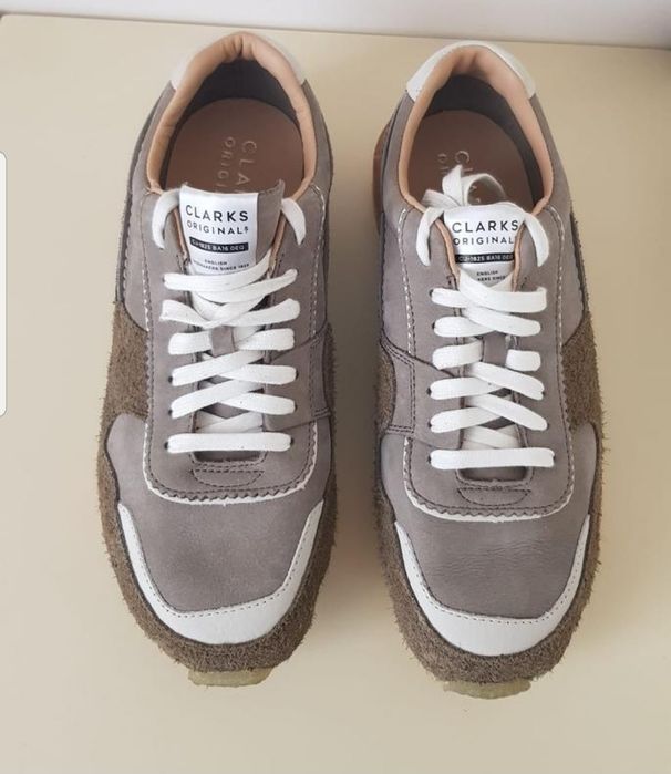 Кросівки шкіряні Clarks Original 42 розмір снікерси кеди нові