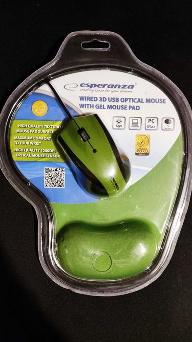 Kamerka internetowa Philips SPZ2000 oraz Mysz ESPERANZA z podkładką