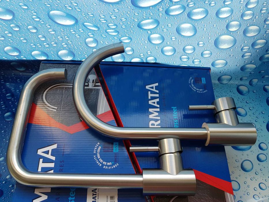 Смеситель змішувач для кухни,мойки ARMATA SUS-011 нержавейка