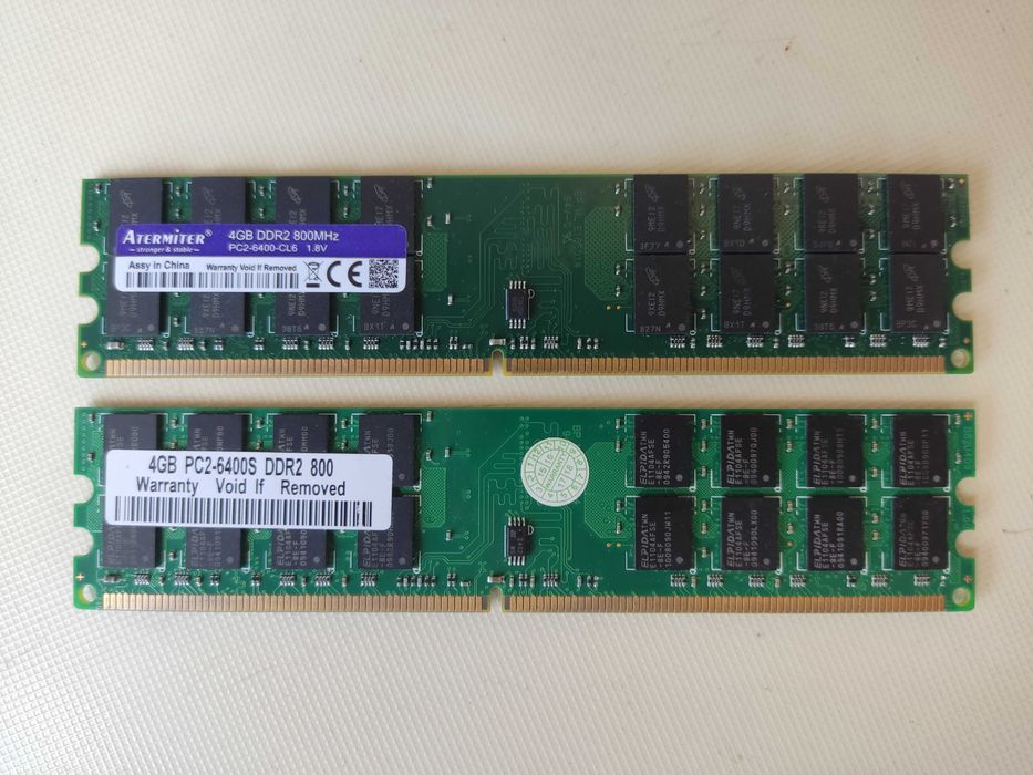 Память DDR2 2Гб, 4Гб