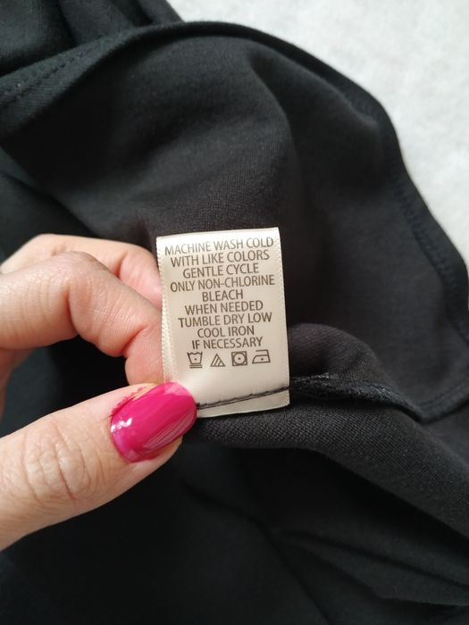 Spódnica Max Studio , S, czarna, asymetryczna, maxi,