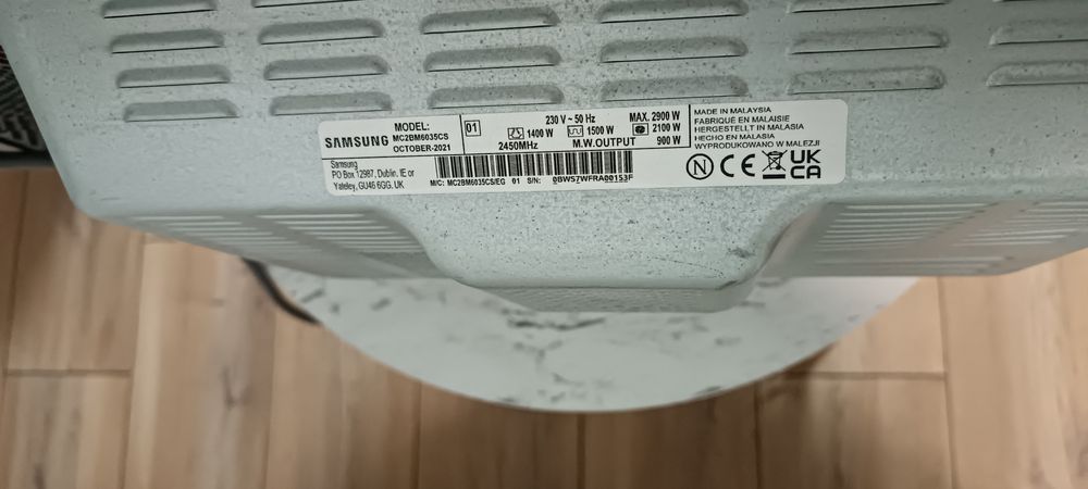 Мікрохвильова піч Samsung MC28M6035CS  мікрохвильовка микроволновка