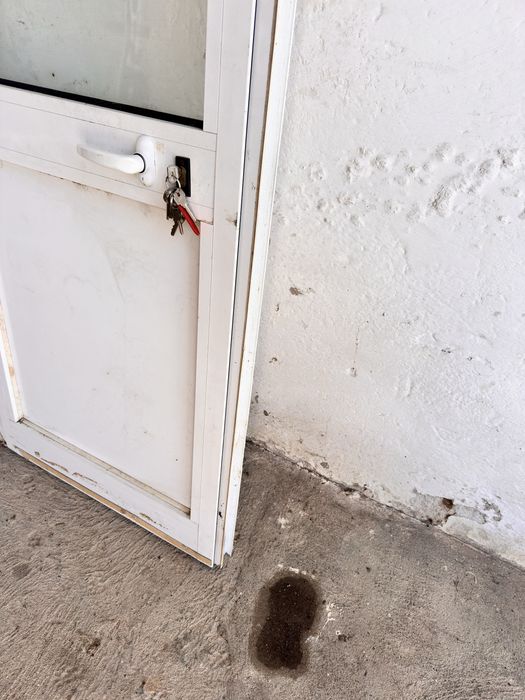 Porta de aluminio com vidro duplo