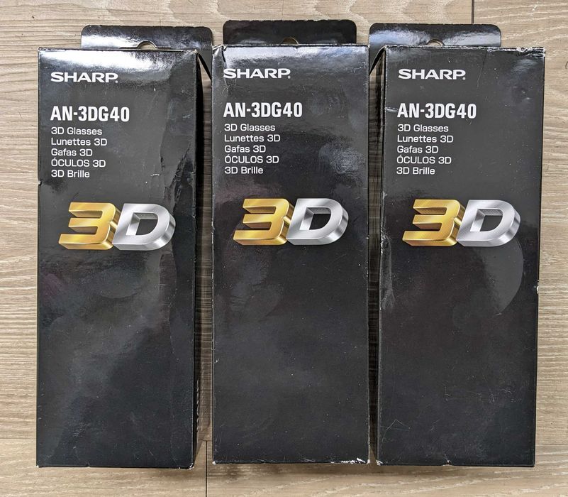 3D очки SHARP AN-3DG40, новые