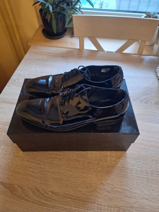 Buty lakierkowane Lancerto Highbury weselne rozmiar 41