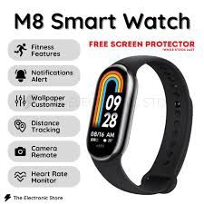 Smart Band M 8 inteligentny zegarek pomiar ciśnienia puls sen kroki