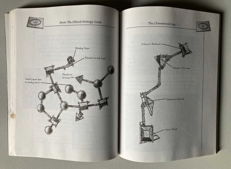 Myst - The Official Strategy Guide, by Rick Barba and Rusel DeMaria