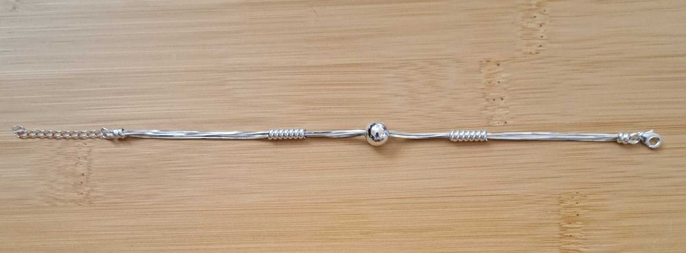 Srebrny 3 częściowy zestaw kulki