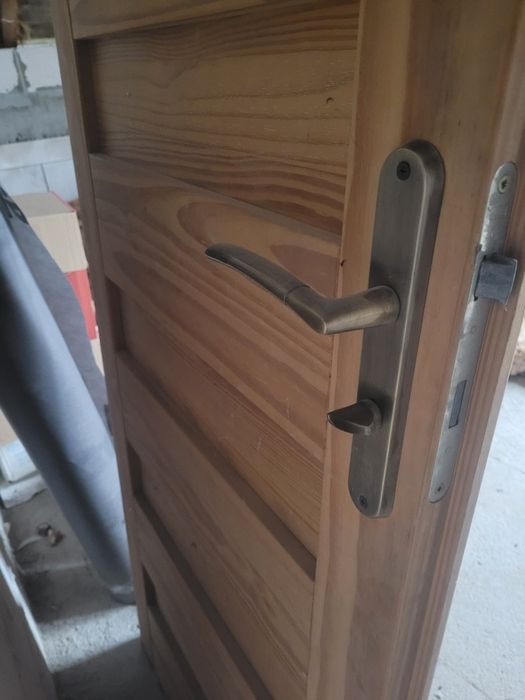 Drzwi drewniane wewnętrzne