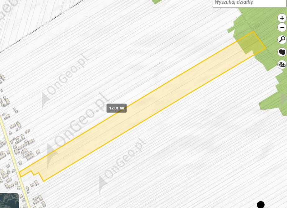 Sprzedam ziemię rolną 11 hektarów i ok. 1 hektar lasu,