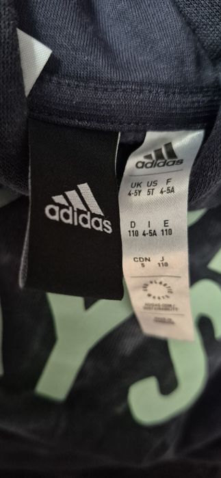 Dwie bluzy Adidas i Tu