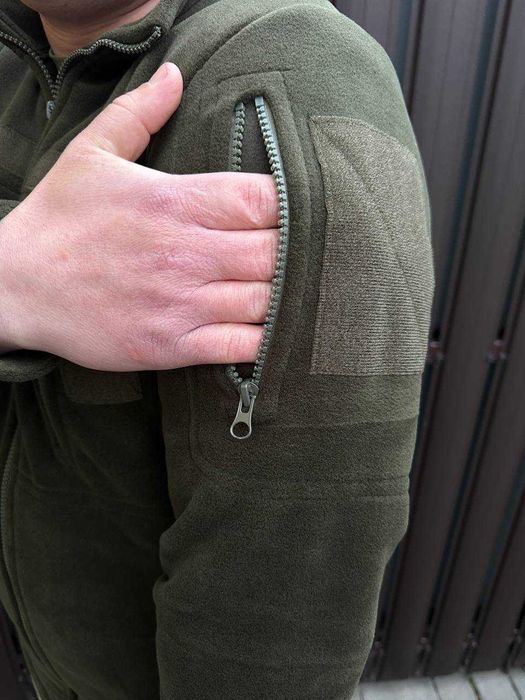 Фліска військова олива \ флиска хаки ЗСУ \ флисовая кофта военная